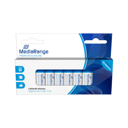MediaRange Batterien Mignon AA LR6/MRBAT105 Inh. 1