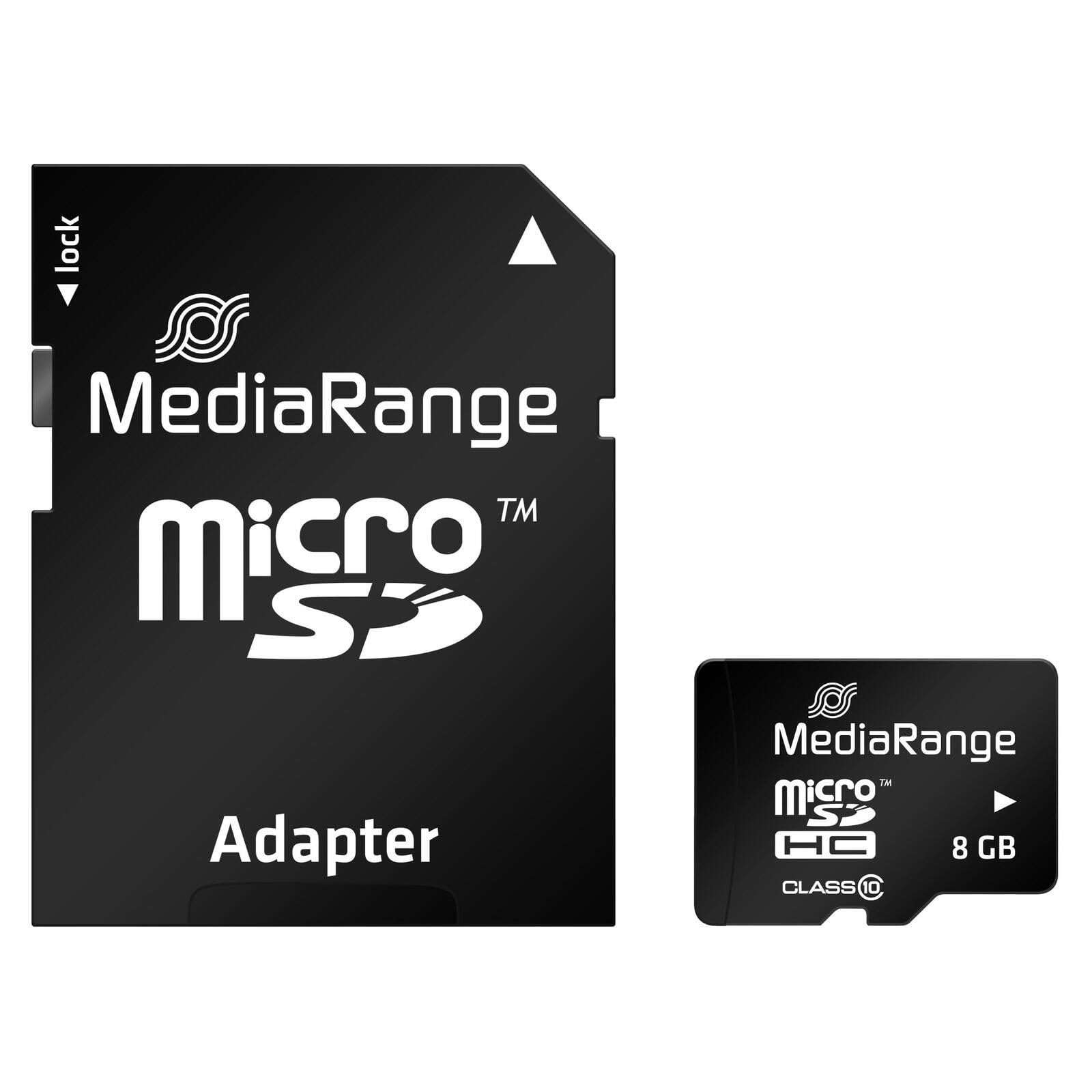 MediaRange Speicherkarte SDHC/MR963 16GB Geschwind