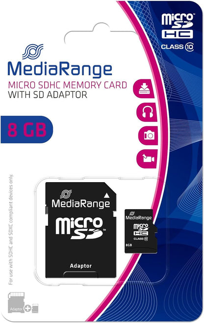 MediaRange Speicherkarte SDHC/MR963 16GB Geschwind