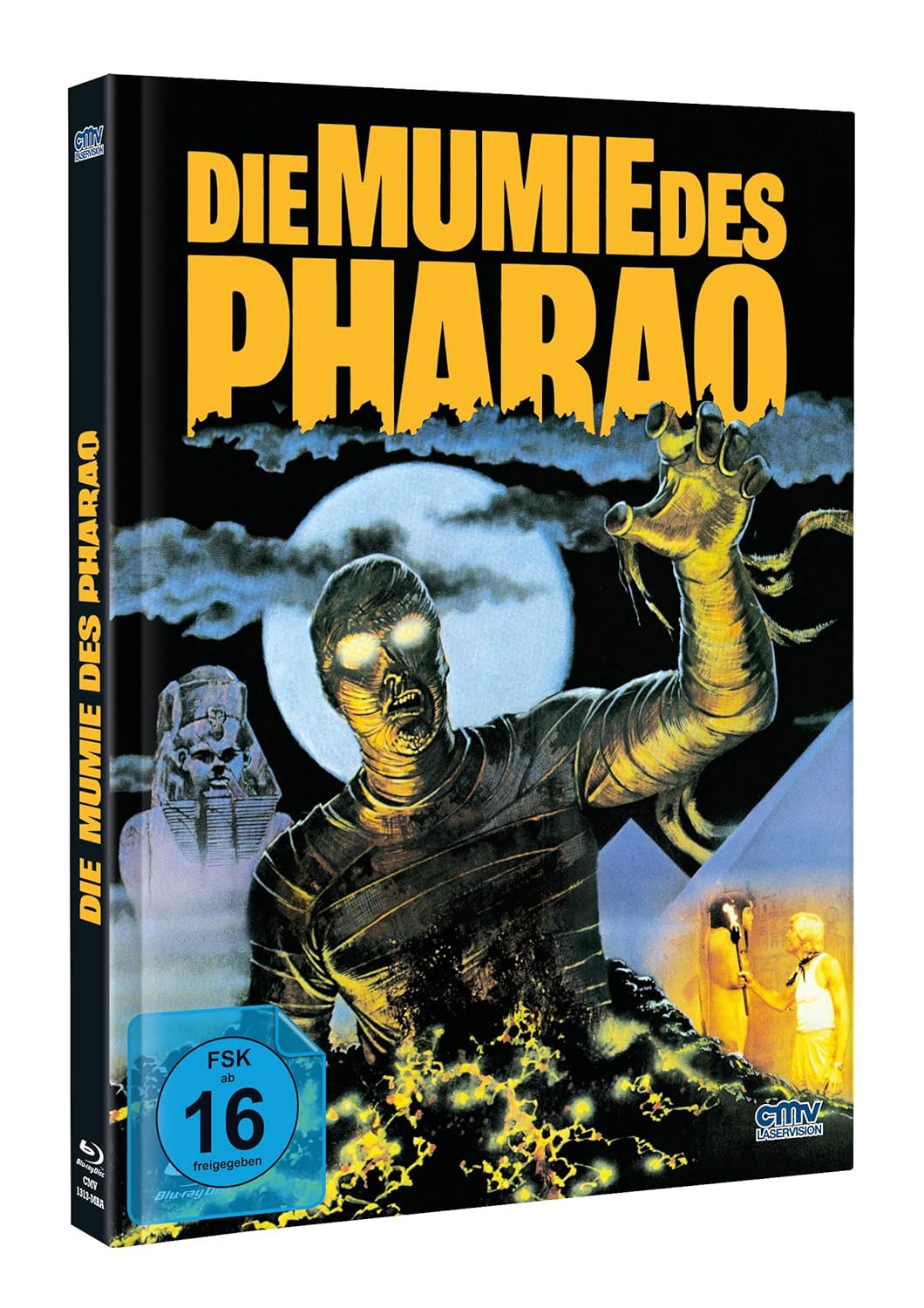Die Mumie des Pharao - Limitiertes Mediabook auf 500 Stück - Cover A (Blu-ray + DVD
