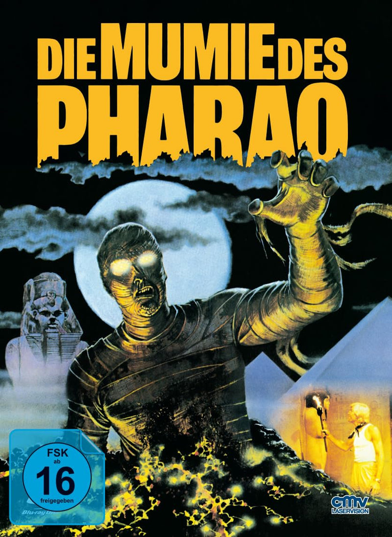 Die Mumie des Pharao - Limitiertes Mediabook auf 500 Stück - Cover A (Blu-ray + DVD