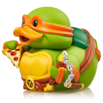 TUBBZ Boxed Edition Michelangelo Collectible Vinyl Rubber Duck Figure - Official Teenage Mutant Ninja Turtles Merchandise - Action Video Games, TV & Movies