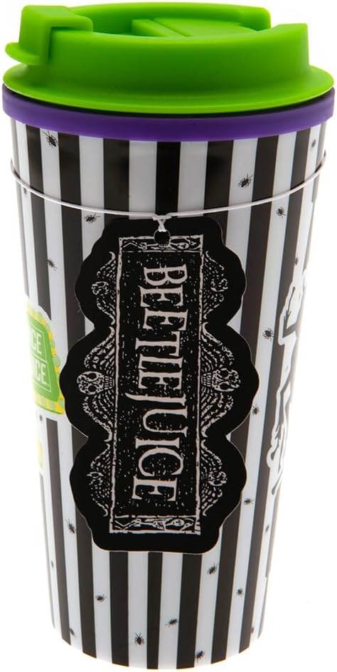 Beetlejuice Travel Cup (One Size) (Green/Blue/White)