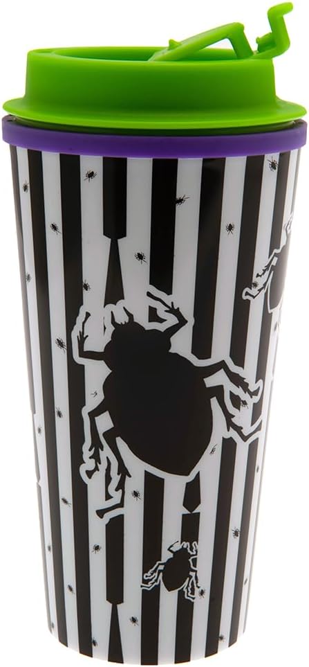 Beetlejuice Travel Cup (One Size) (Green/Blue/White)