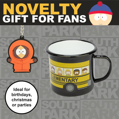South Park - Set di tazze (taglia unica) (nero/giallo