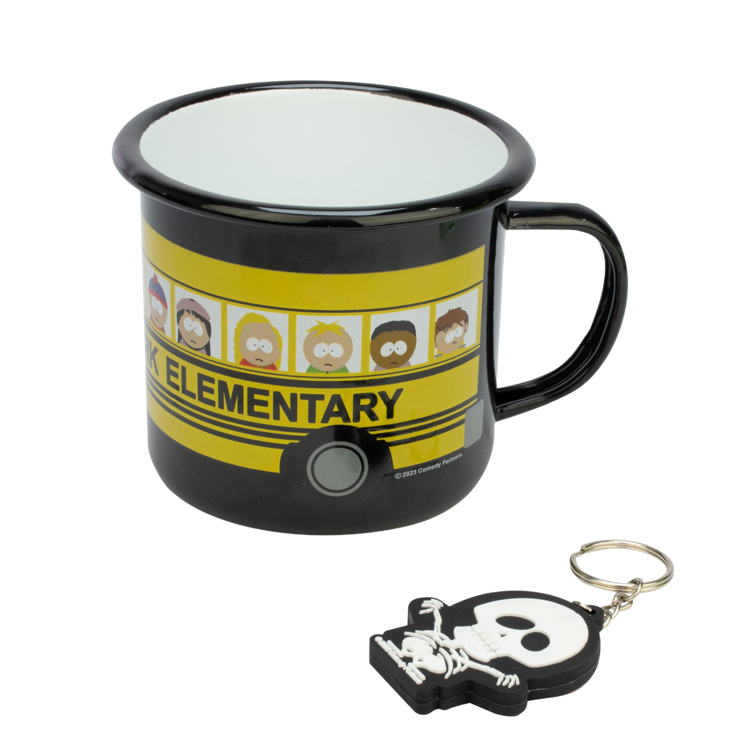 South Park - Set di tazze (taglia unica) (nero/giallo