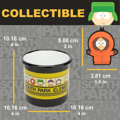 South Park - Set di tazze (taglia unica) (nero/giallo
