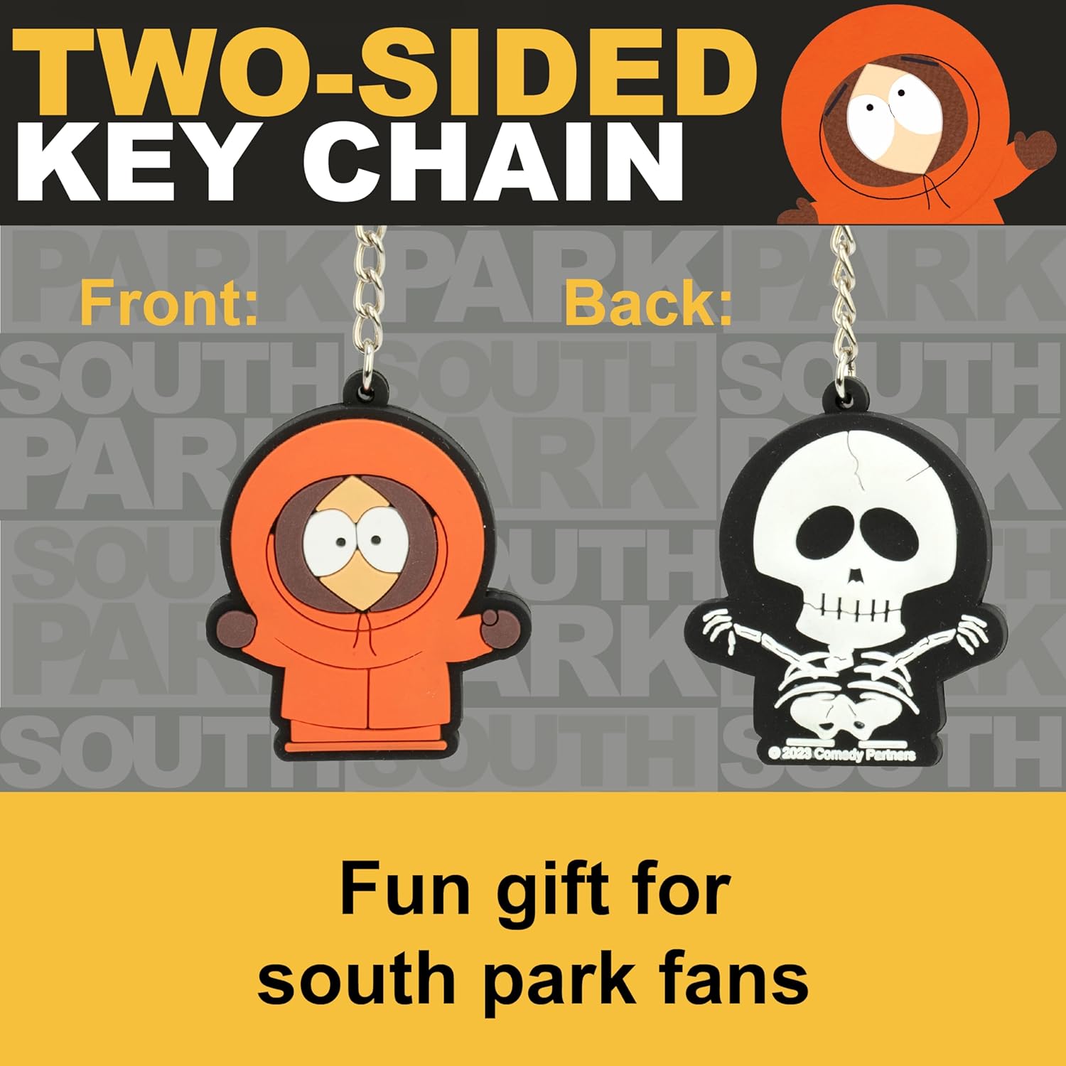 South Park - Set di tazze (taglia unica) (nero/giallo