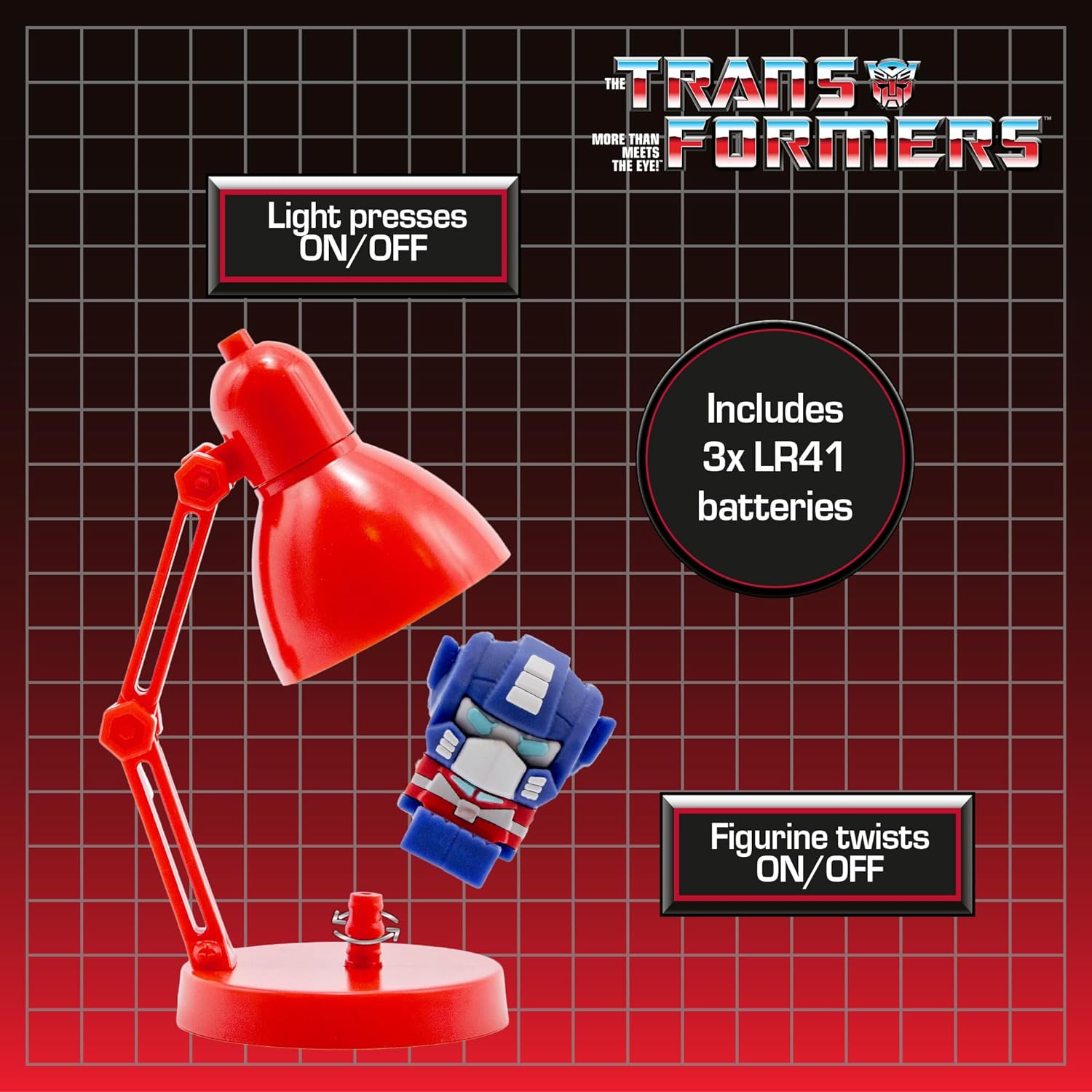 TRANSFORMERS - Desk Mini Lamp - 9,5cm