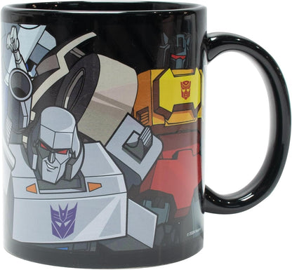 Blue Sky Studios Transformers Mug - Ceramic - Autobot Decepticon Collectible Cup