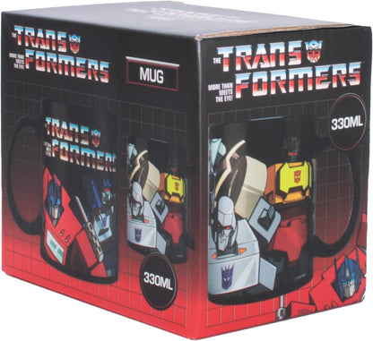 Blue Sky Studios Transformers Mug - Ceramic - Autobot Decepticon Collectible Cup