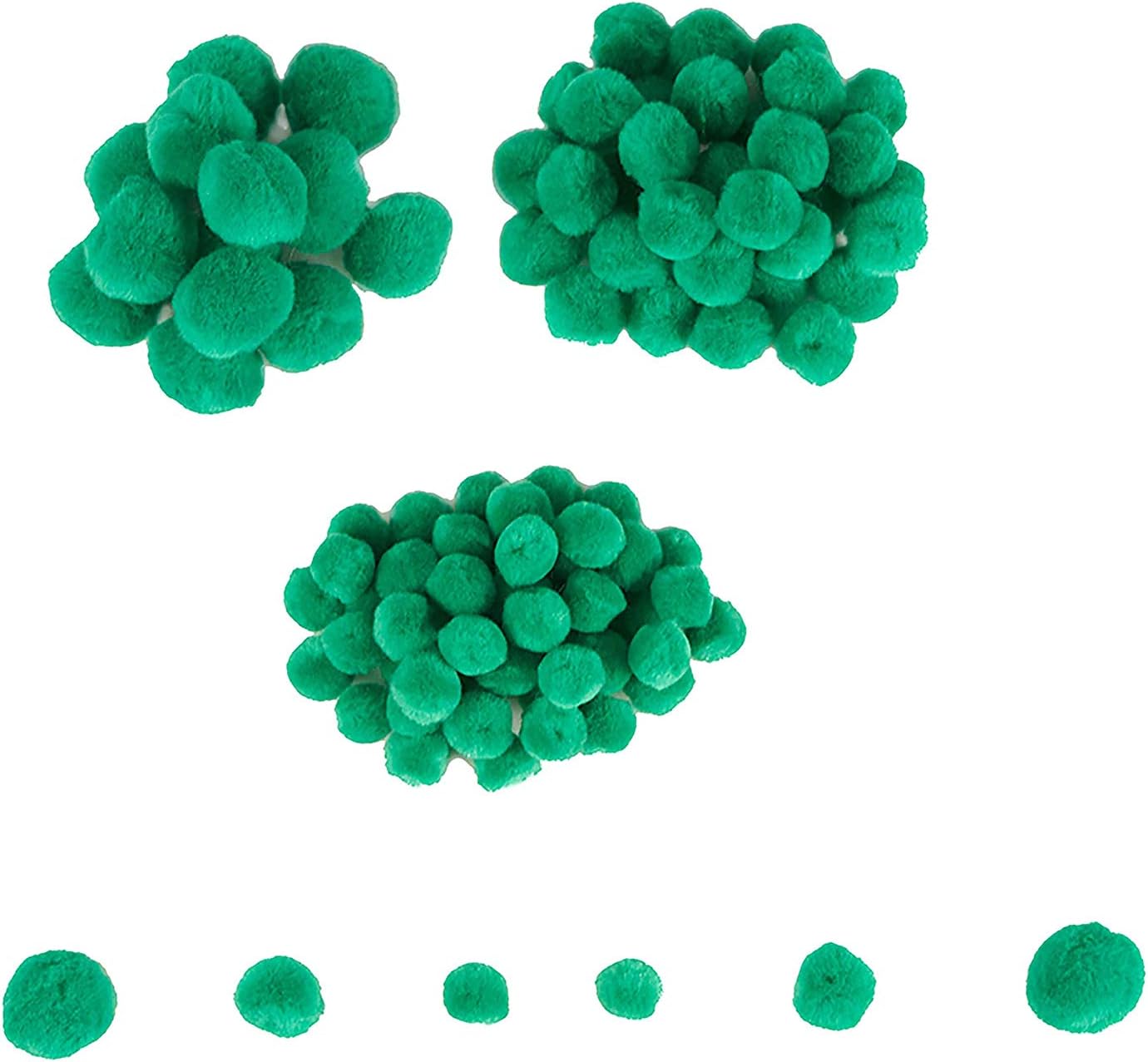 Colorations - Colorations - Pom Poms Groen 100st.