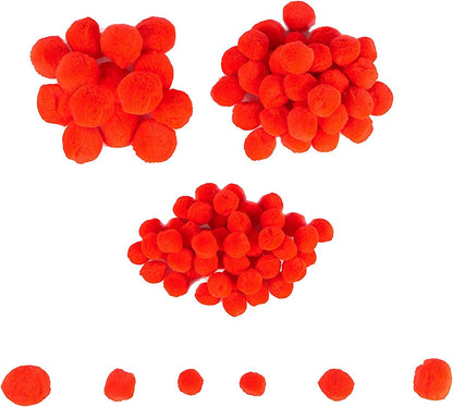 Colorations - Colorations - Pom Poms Rood 100st.