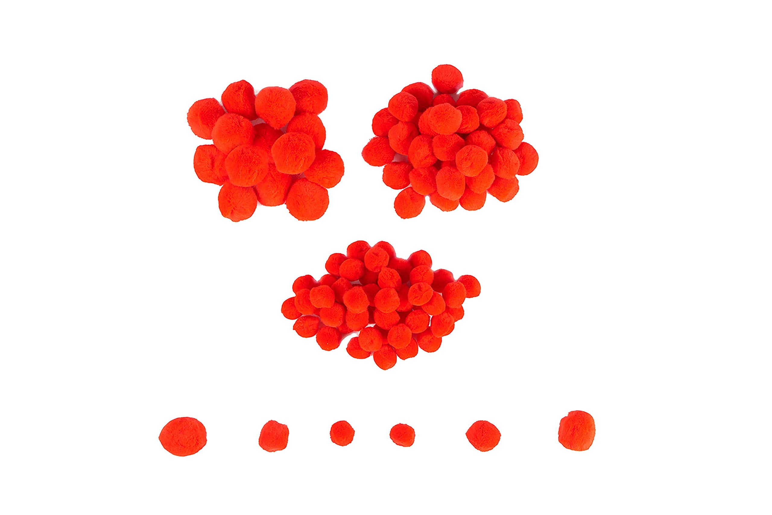 Colorations - Colorations - Pom Poms Rood 100st.