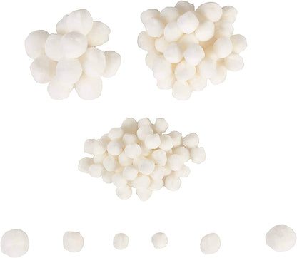 Colorations - Colorations - Pom Poms Wit 100st.