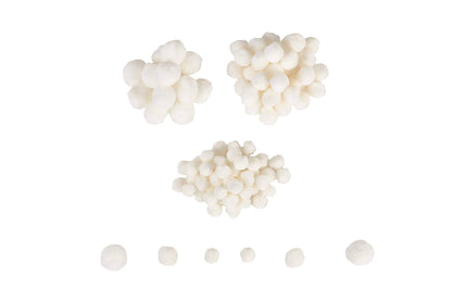 Colorations - Colorations - Pom Poms Wit 100st.
