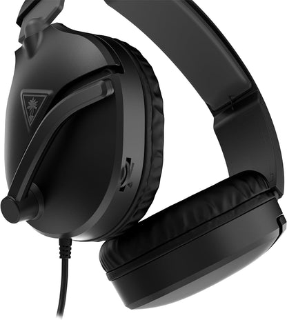 Turtle Beach Recon 70 Black PlayStation Multiplatform Gaming Headset for PS5, PS4, Xbox Series X|S, Xbox One, Nintendo Switch, PC and Mobile