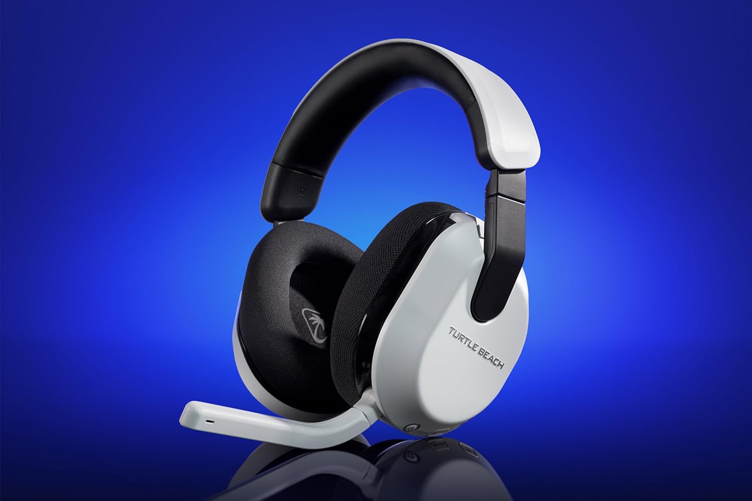 Turtle Beach Stealth 600 Console Wit PlayStation Draadloze Gaming-headset w/ 80hr Batterij, 50mm-speakers & Bluetooth voor PS5, PS4, Nintendo Switch, PC and Mobile