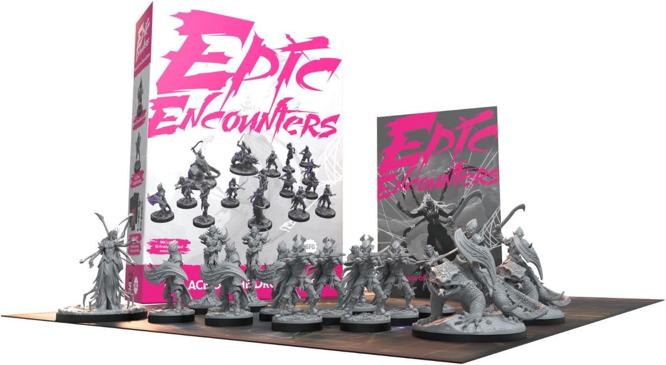 Steamforged Games Epic Encounters: Palace of the Drow Queen