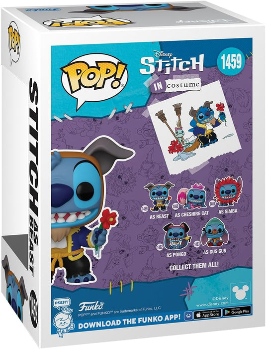 Funko POP! Disney: Stitch Costume - Beast - Lilo and Stitch - Collectable Vinyl Figure - Gift Idea - Official Merchandise - Toys for Kids & Adults - Movies Fans - Model Figure for Collectors