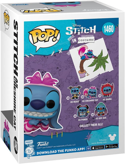 Funko POP! Disney: Stitch Costume - Cheshire - Lilo and Stitch - Collectable Vinyl Figure - Gift Idea - Official Merchandise - Toys for Kids & Adults - Movies Fans - Model Figure for Collectors