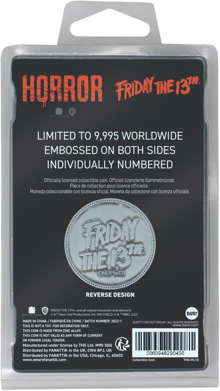 Friday the 13th Limited Edition Collectible Coin