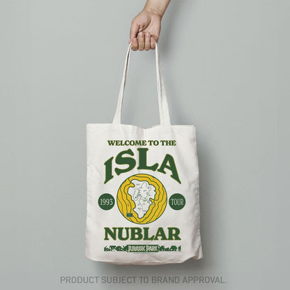 FaNaTtik Jurassic Park Isla Nublar - Bolsa de mano, multicolor, One size
