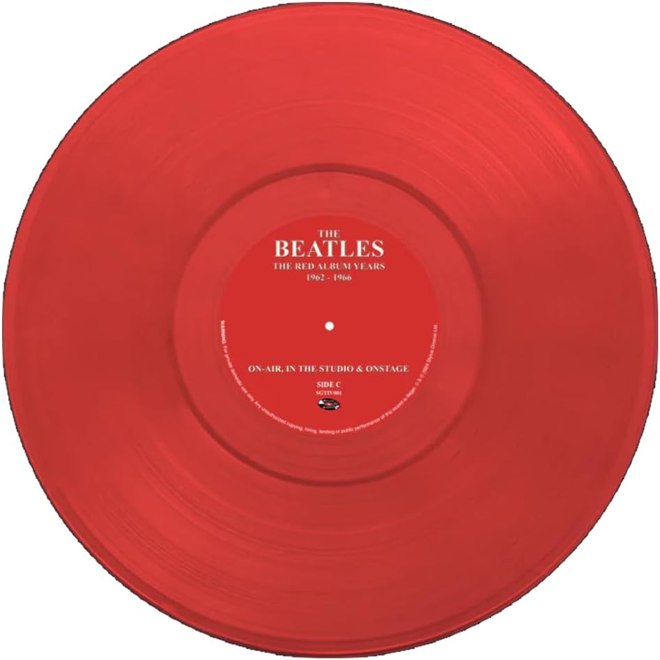 The Beatles – The Red Album Years 1962–1966 (Hand Numbered 10-Inch Double Album on Red Vinyl)