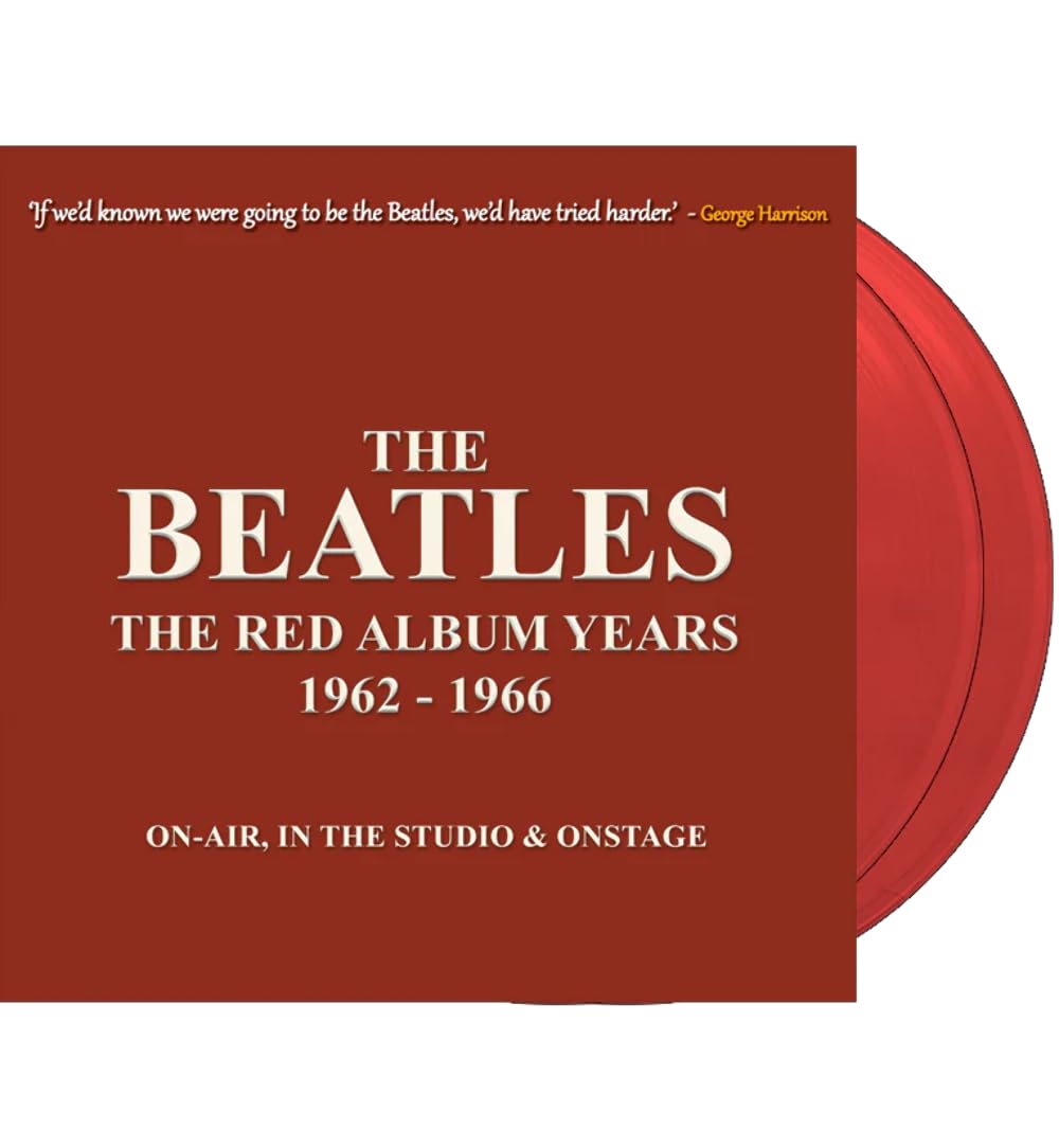 The Beatles – The Red Album Years 1962–1966 (Hand Numbered 10-Inch Double Album on Red Vinyl)