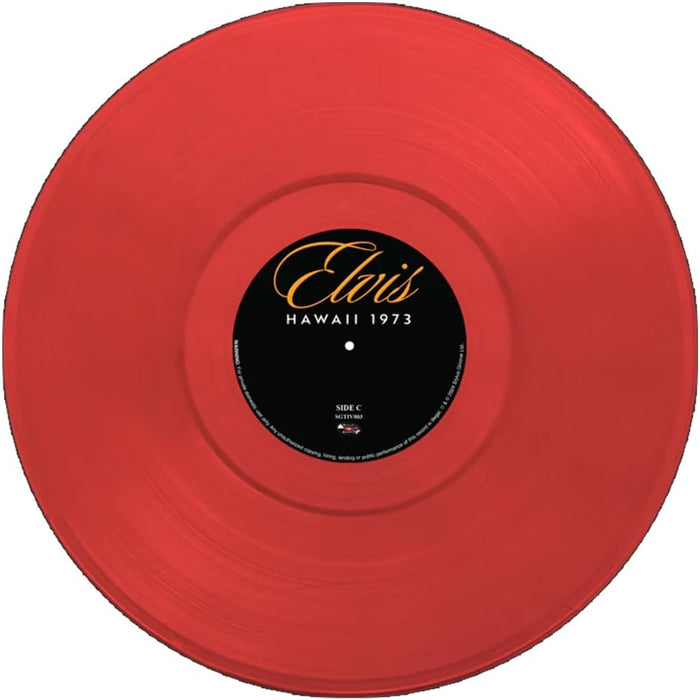 Elvis Presley – Hawaii 1973 (Hand Numbered 10-Inch Double Album on Red Vinyl)