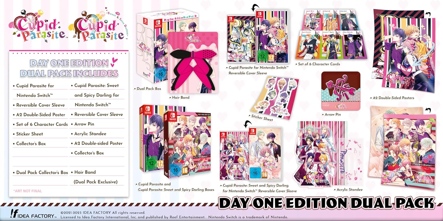 Cupid Parasite / Cupid Parasite: Sweet and Spicy Darling - Day One Edition Dual Pack (Nintendo Switch