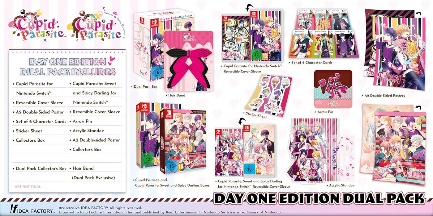 Cupid Parasite / Cupid Parasite: Sweet and Spicy Darling - Day One Edition Dual Pack (Nintendo Switch