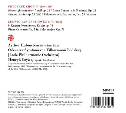 Arthur Rubinstein: Last Concert in Poland