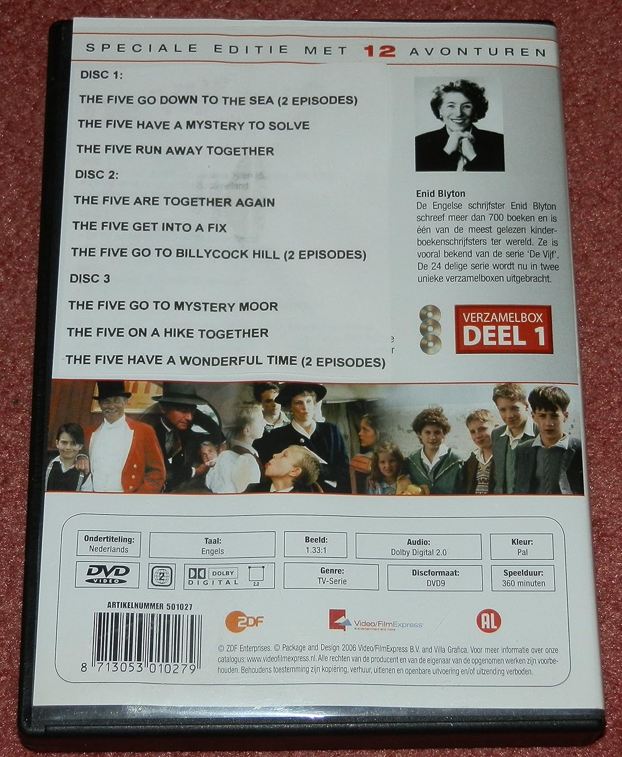 De Vijf - The Famous Five - (Die Fünf Freunde) - englisch (keine deutsche Sprache)