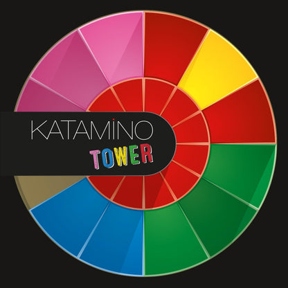 GIGAMIC Katamino Tower - Logic Game with Wooden Pieces, 3 Game Modes, 44,138 Solutions, Ages 10+
