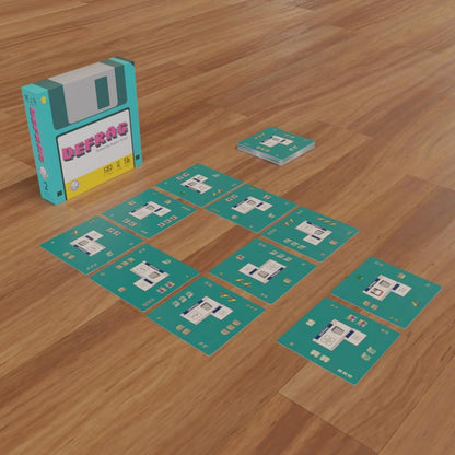 Tiny Game Series - Travel Size Board Games for Adult & Family Fun | Perfect for Game Nights | Range of Player Count, Age, and Playtime | Easy to Learn and Teach (Defrag
