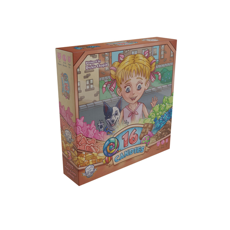 Tiny Game Series - Travel Size Board Games for Adult & Family Fun | Perfect for Game Nights | Range of Player Count, Age, and Playtime | Easy to Learn and Teach (16 Candies