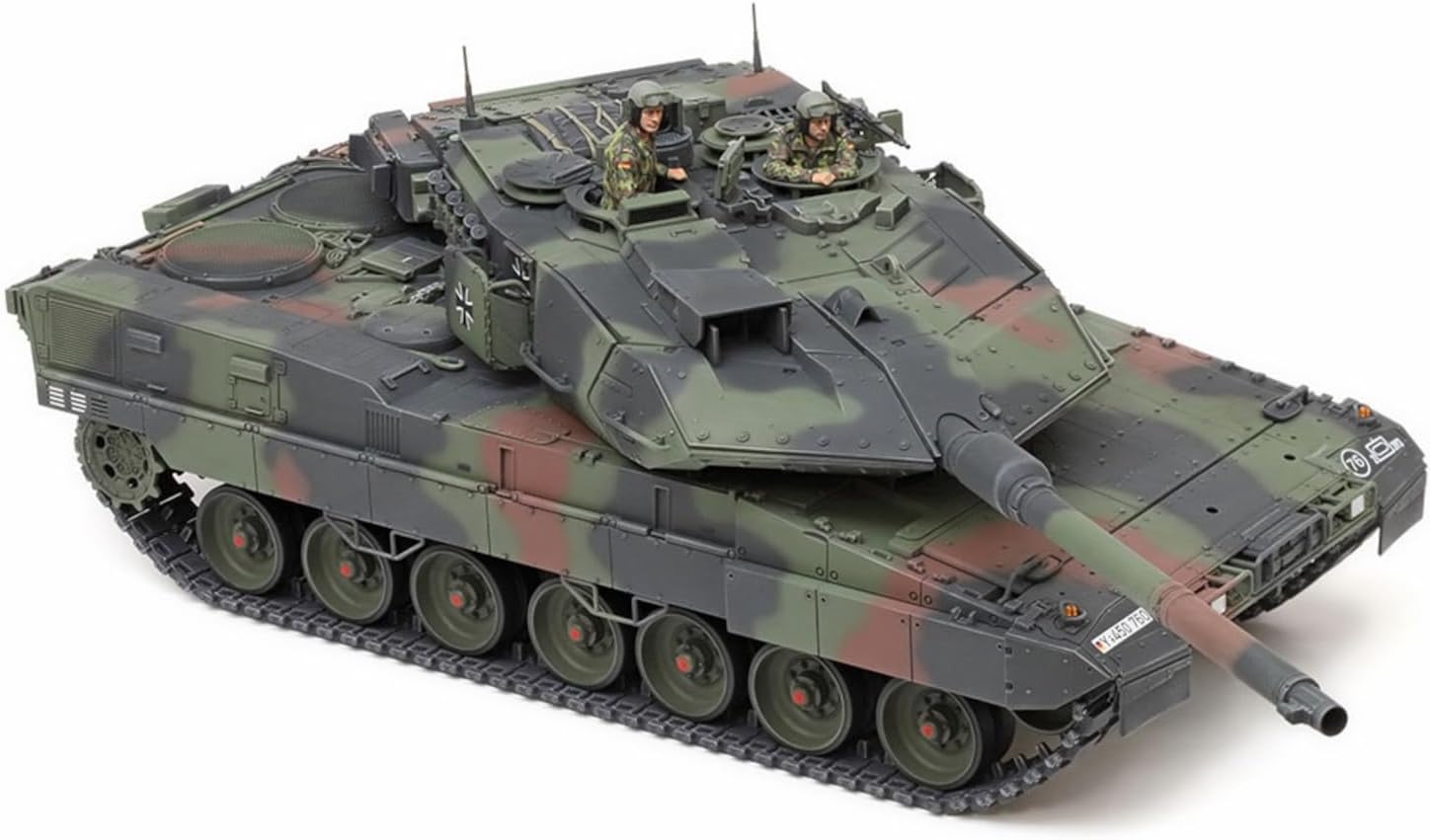 TAMIYA 35387 1:35 KPz Leopard 2 A7V - Model Building, Plastic Kit, Hobby, Crafts, Gluing, Model Kit, Model, Assemble
