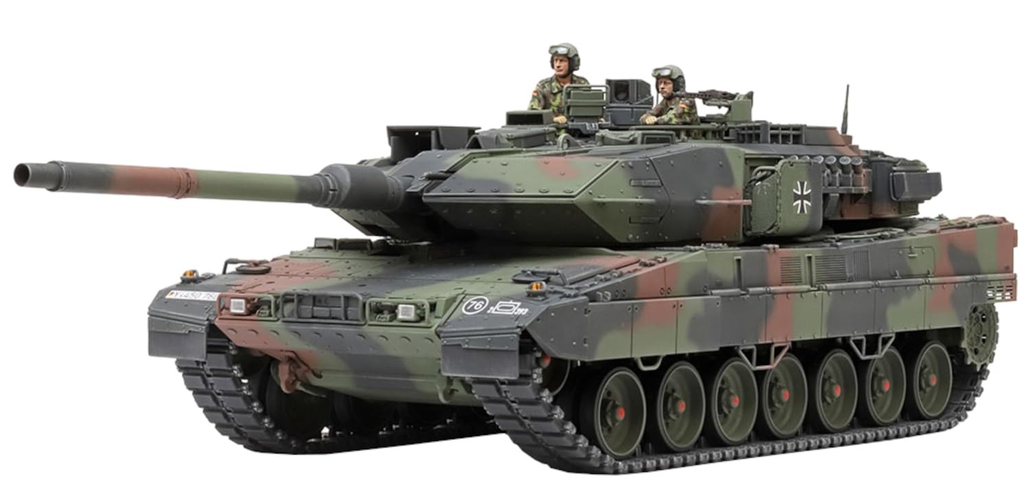 TAMIYA 35387 1:35 KPz Leopard 2 A7V - Model Building, Plastic Kit, Hobby, Crafts, Gluing, Model Kit, Model, Assemble