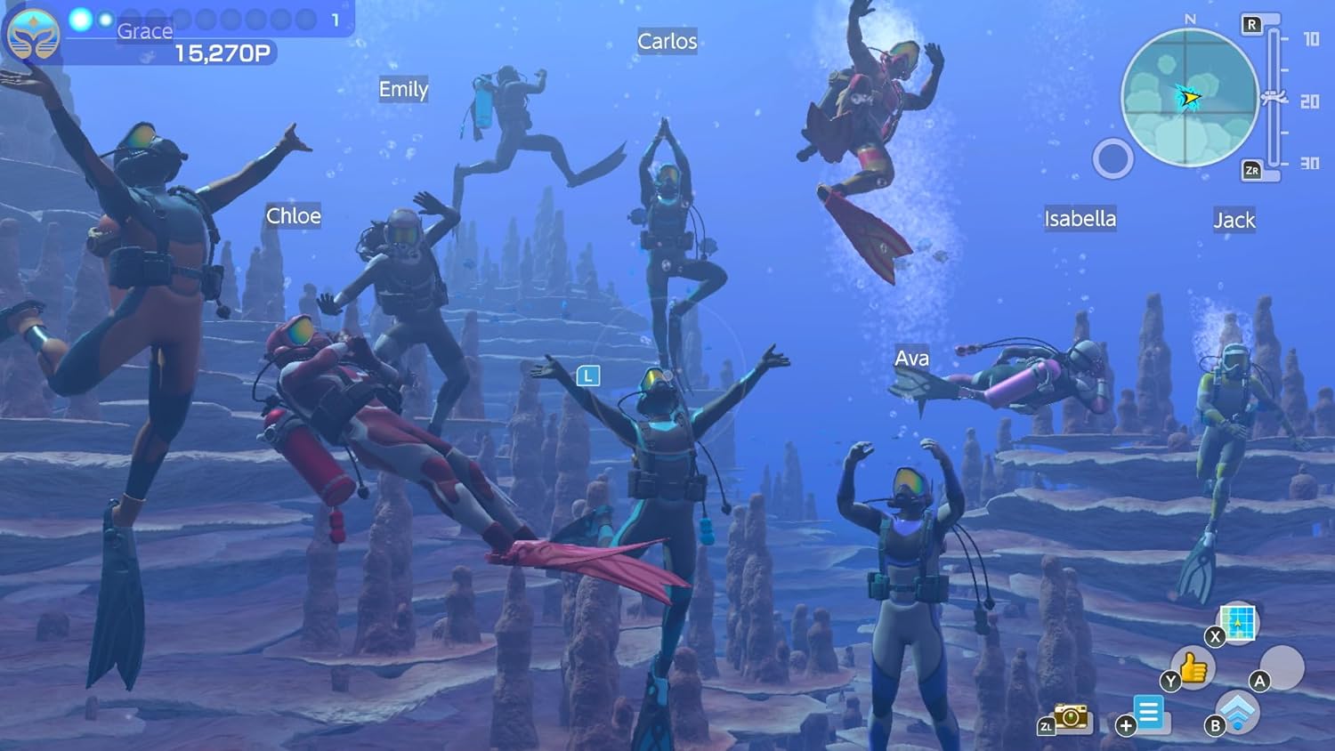 Nintendo Switch - ENDLESS OCEAN LUMINOUS