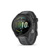 GARMIN Forerunner 165, leichte GPS Smartwatch zum Laufen, mit AMOLED Touchscreen, Trainingsempfehlungen, Gesundheitsdaten, smarten Funktionen Slate Grey
