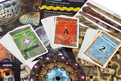 EXIT: The Game - The Magical Academy | Escape Room |Co-op Games | 1+ Players | Brainteasers | Wizards | Ages 10+