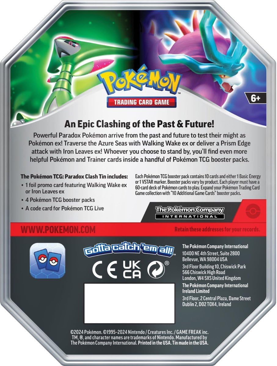 Pok?mon TCG Paradox Clash ex Tin (8661067
