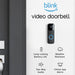 Blink Video Doorbell | Two-Way Audio, Hd Video, Motion And Chime App Alerts And Alexa Enabled Wired Or Wire-Free (Black