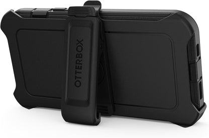OtterBox Defender Case for iPhone 15 / iPhone 14 / iPhone 13, Shockproof, Drop Proof, Ultra-Rugged, Protective Case, 5x Tested to Military Standard, Black, No Retail Packaging