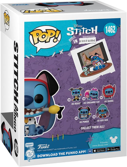 Funko POP! Disney: Stitch Costume - 101 Dalmatians PONGO - Lilo and Stitch - Collectable Vinyl Figure - Gift Idea - Official Merchandise - Toys for Kids & Adults - Movies Fans