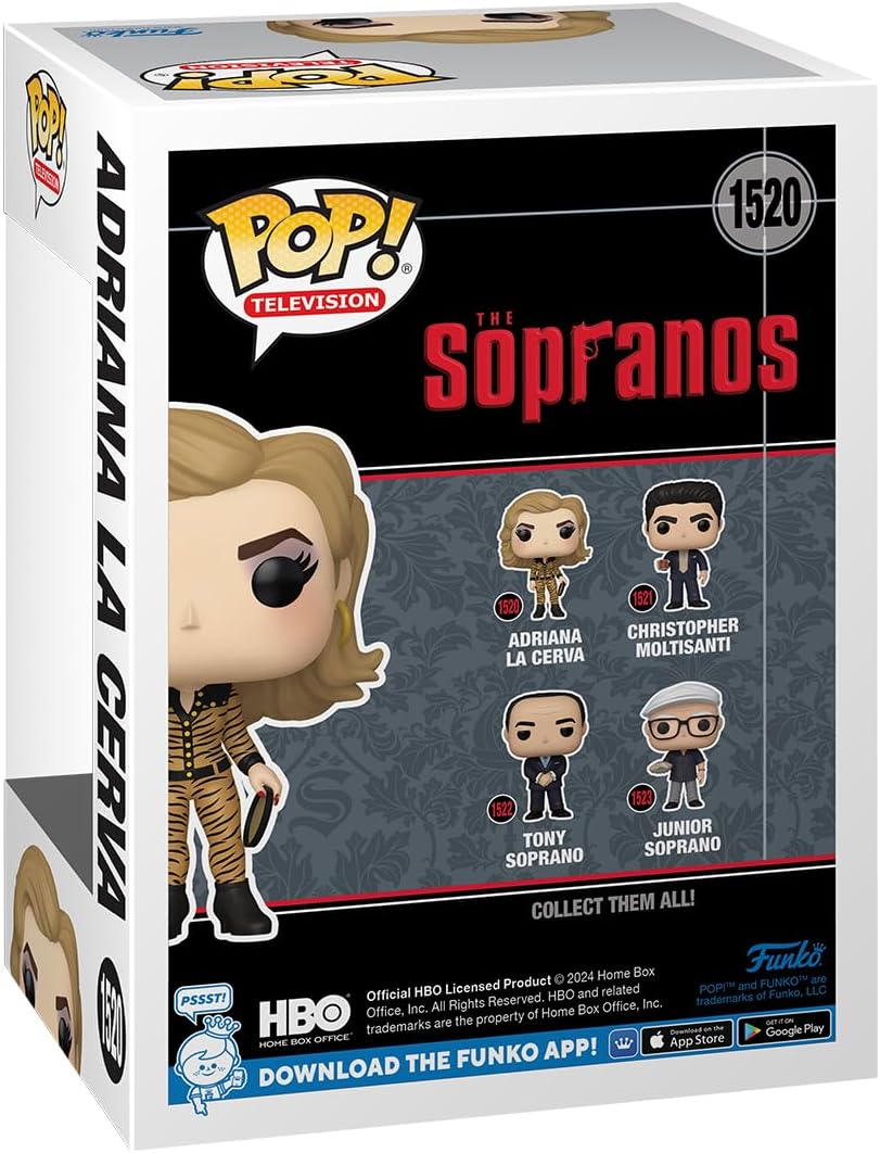 Funko POP! TV: Sopranos - Adriana Le Cerva - the Sopranos - Collectable Vinyl Figure - Gift Idea - Official Merchandise - Toys for Kids & Adults - TV Fans - Model Figure for Collectors and Display
