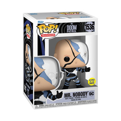 Funko POP! TV: Doom Patrol - Mr. Nobody - Si Illumina Al Buio - Figura in Vinile da Collezione - Idea Regalo - Merchandising Ufficiale - Giocattoli per Bambini e Adulti - TV Fans