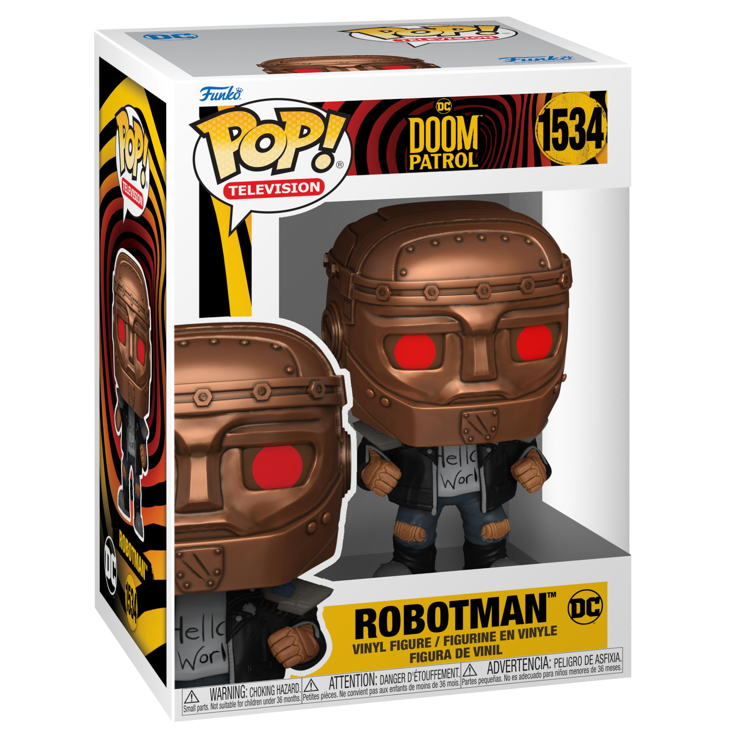 Funko POP! TV: Doom Patrol - Robotman - Collectable Vinyl Figure - Gift Idea - Official Merchandise - Toys for Kids & Adults - TV Fans - Model Figure for Collectors and Display