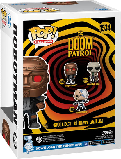 Funko POP! TV: Doom Patrol - Robotman - Collectable Vinyl Figure - Gift Idea - Official Merchandise - Toys for Kids & Adults - TV Fans - Model Figure for Collectors and Display